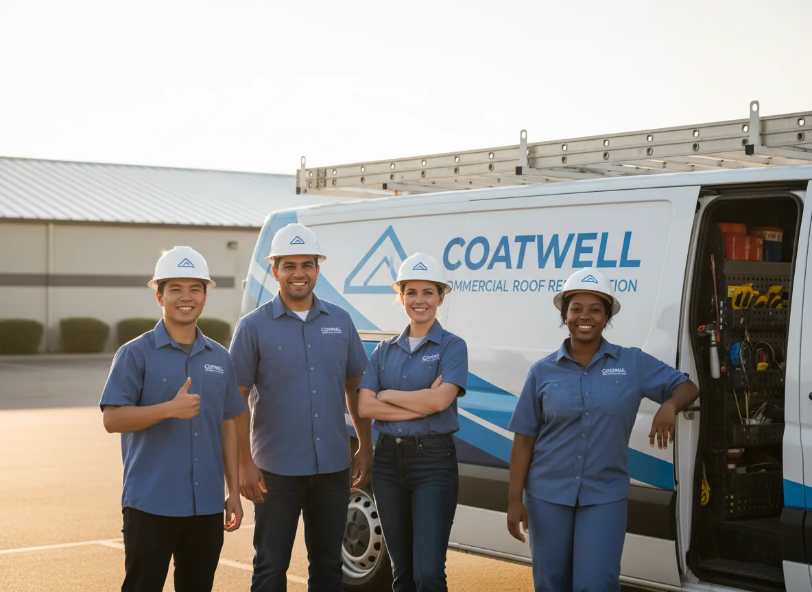 Commercial roof coating company in Smith River, CA